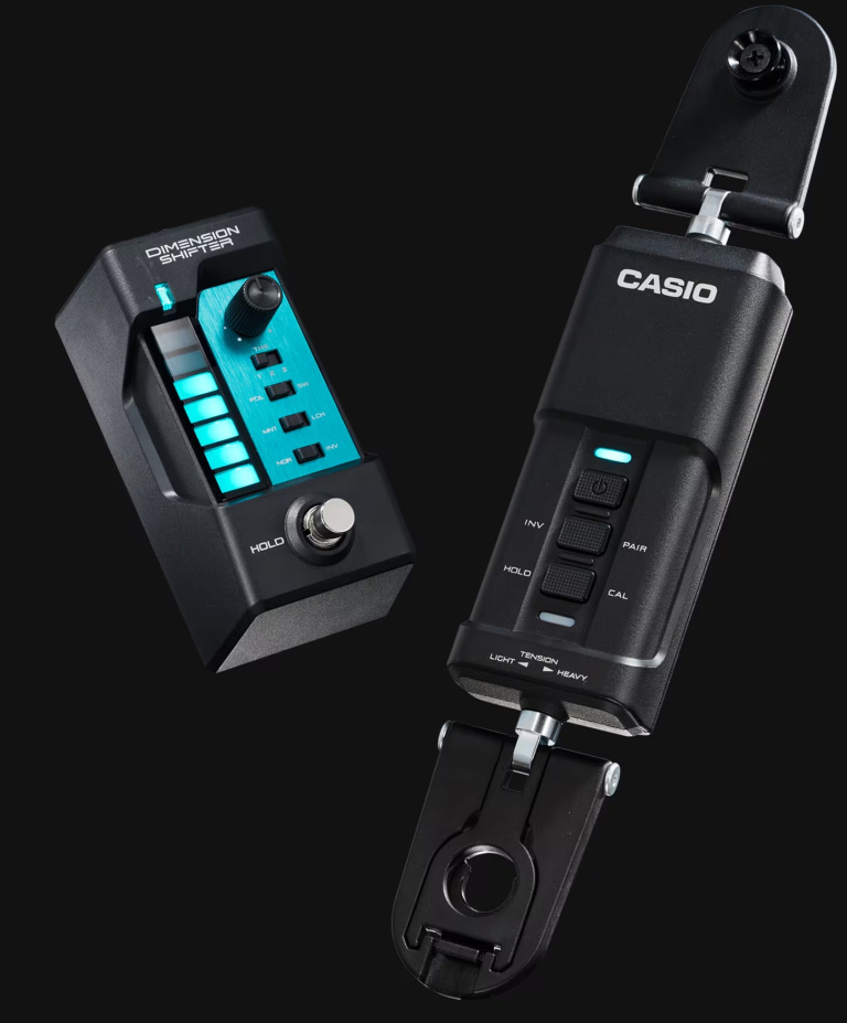 Dimension Shifter: Casio's Guitar Strap FX Control! - gearnews.com
