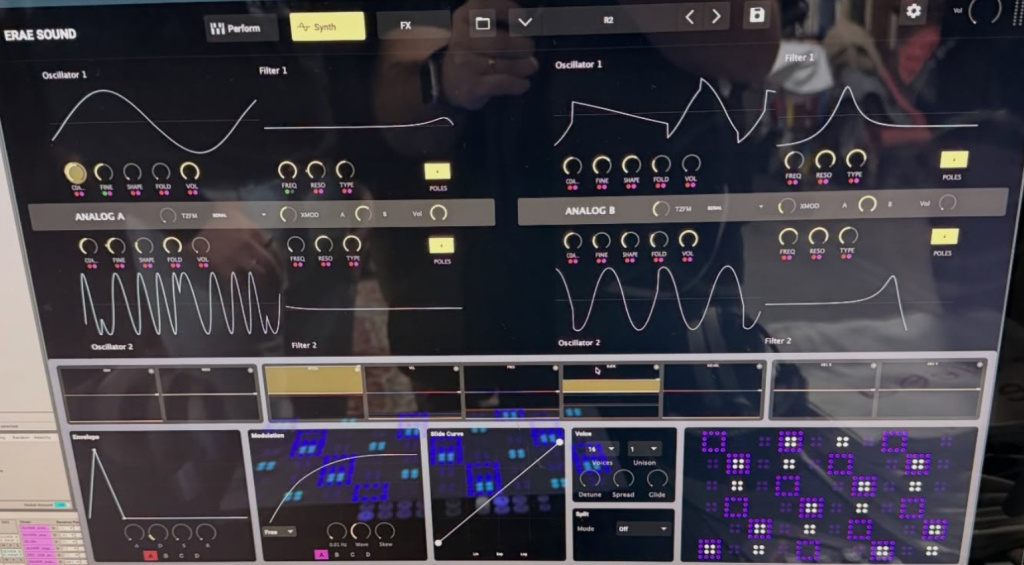 Erae 2 becomes a synthesizer.