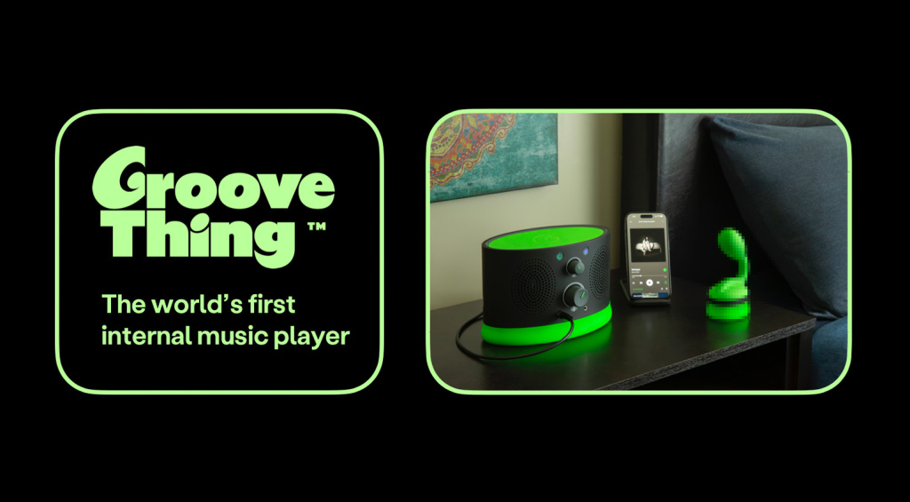 Groove Thing Is the World’s First “Internal Music Player” – Do You Dare to Feel the Vibes?