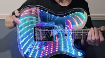 Guitar Journal: Harley Benton Infinity Mirror Guitar!