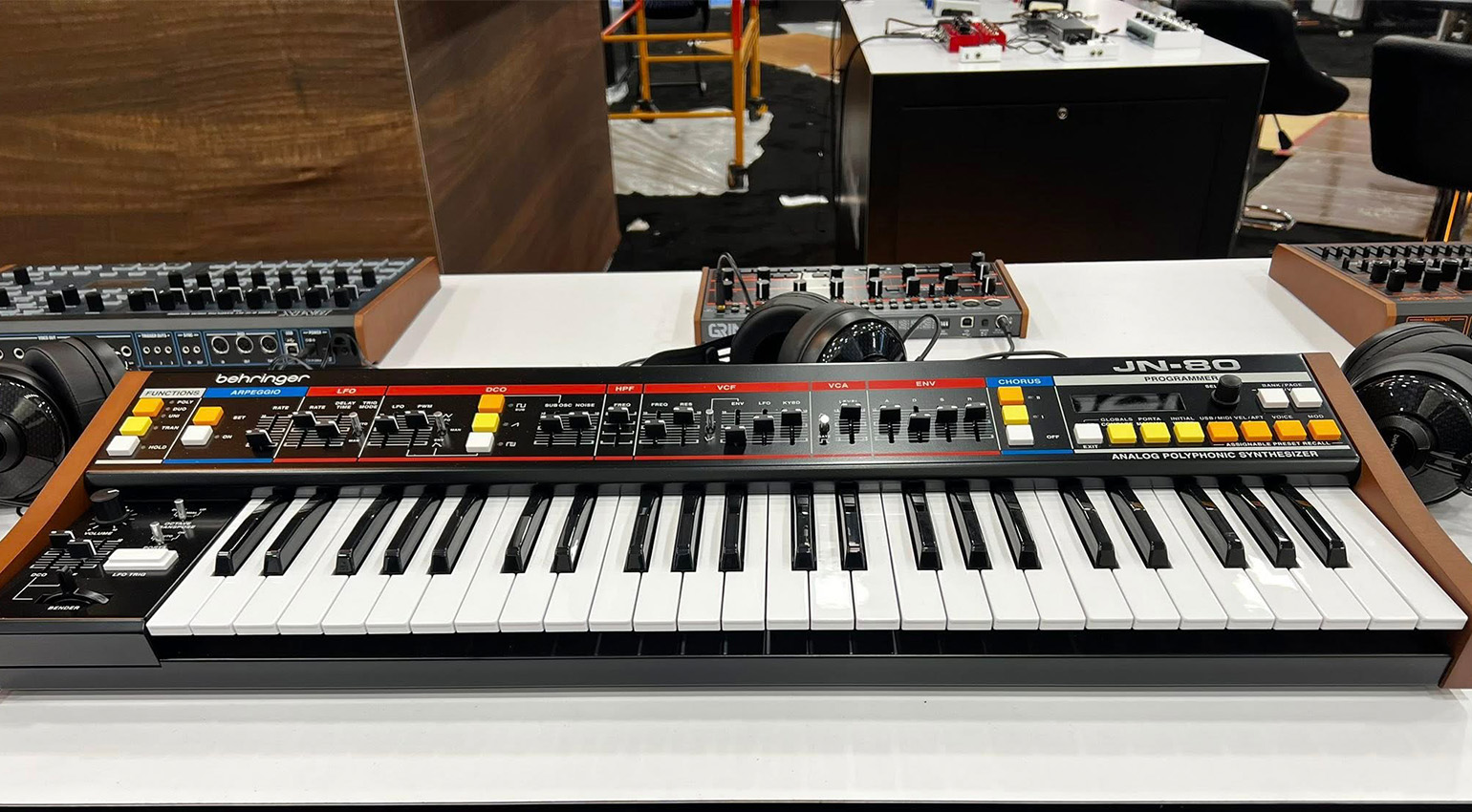 Behringer Debuts JN-80 Synth Remake At NAMM