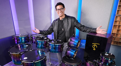 Latin Percussion Tony Succar Collection adds Colorful Congas, Timbales, Snares, and Cajóns