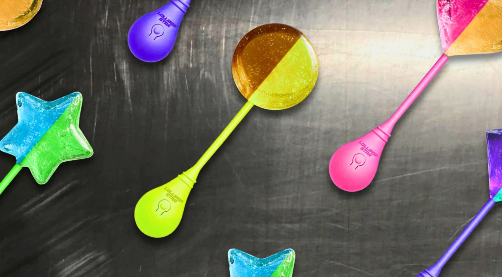 Lollipop Star with different flavors.