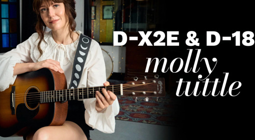 Martin Molly Tuttle: Two Signature Guitars for the Bluegrass Legend!