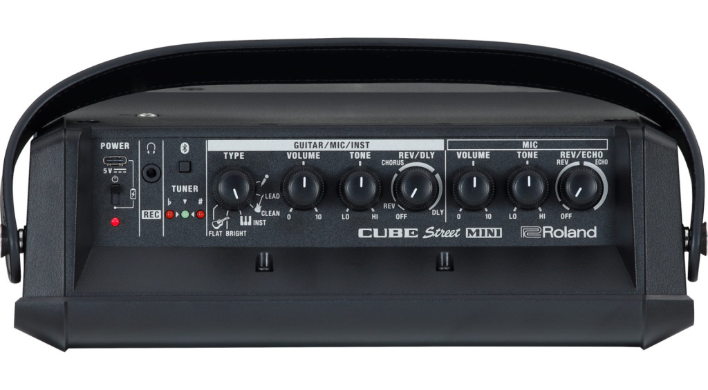 The amp's settings and sounds