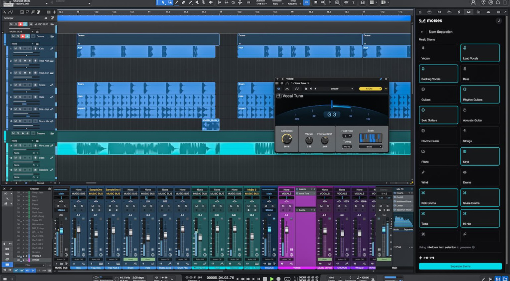 Fender Studio Pro 8.1 Moises Studio