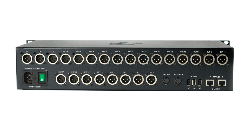 iConnectivity PlayAUDIO2D Rear panel