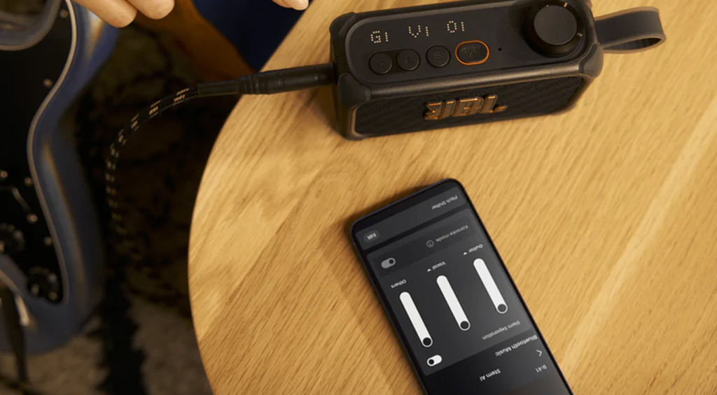 Controllable through JBL's app