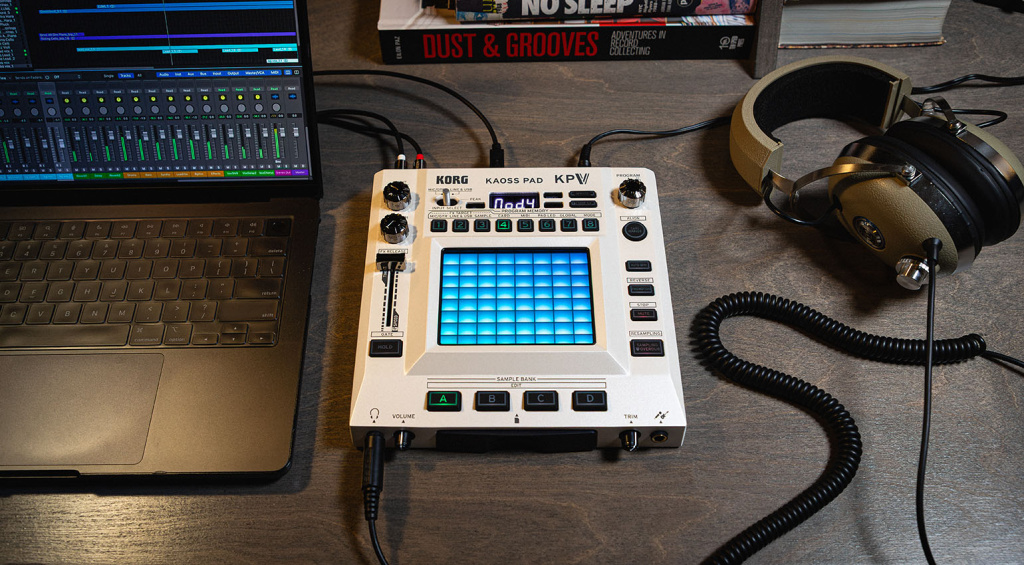 KORG KAOSS PAD V: The Pad Is Back With New Effects, Dual-Touch Control, and Guitar Input