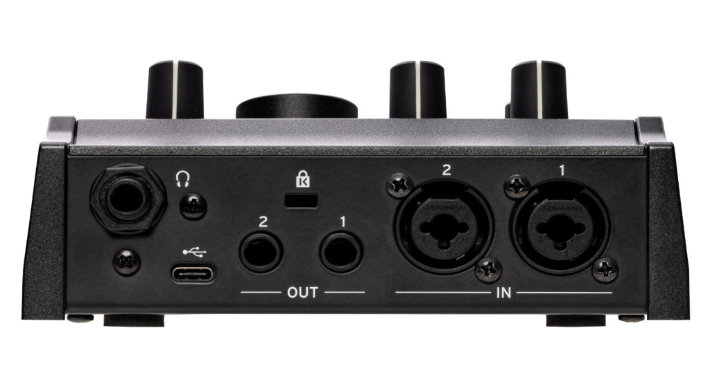 Korg microAUDIO 22 Rear panel