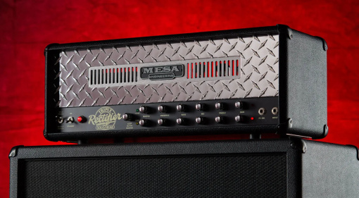 MESA/Boogie 90s Triple Rectifier Standard: Here's the Production Model with a Chrome Look!