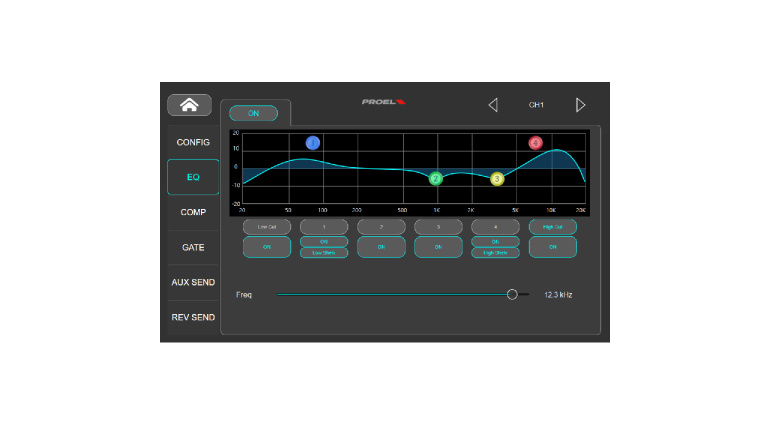 PROEL Digipad App EQ