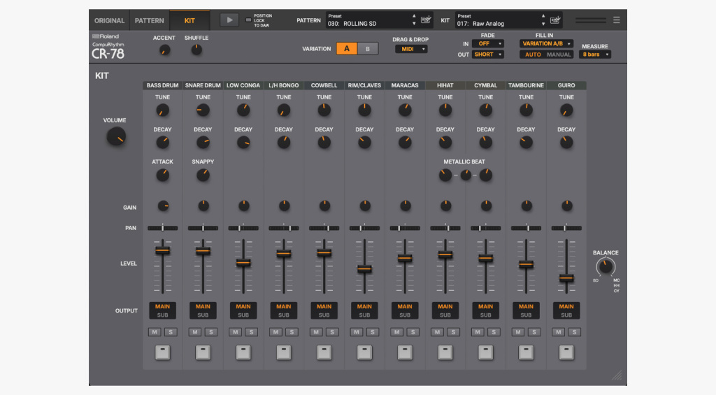 Roland CR-78 Plugin