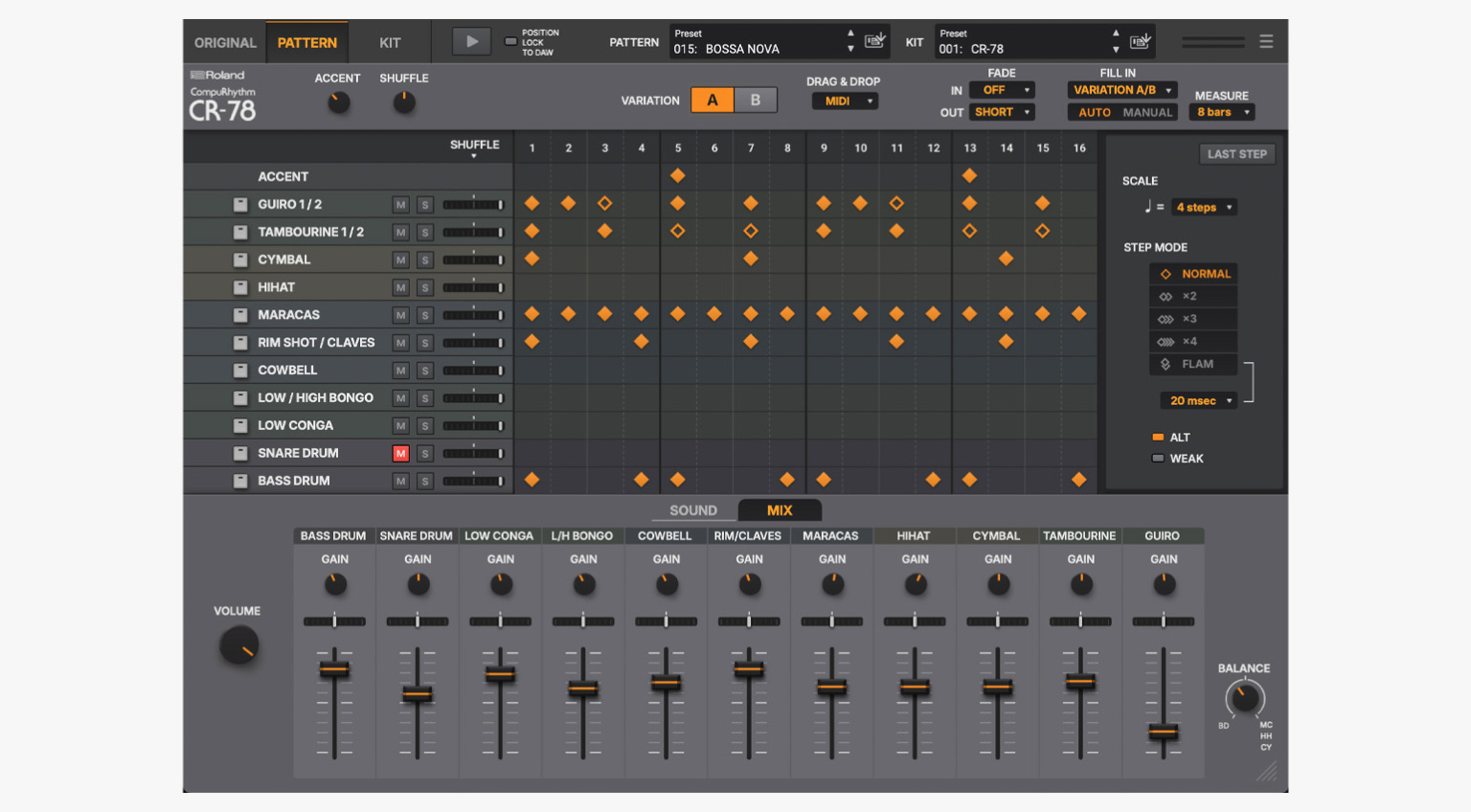 Roland CR-78 Plugin: In The Cloud Tonight!