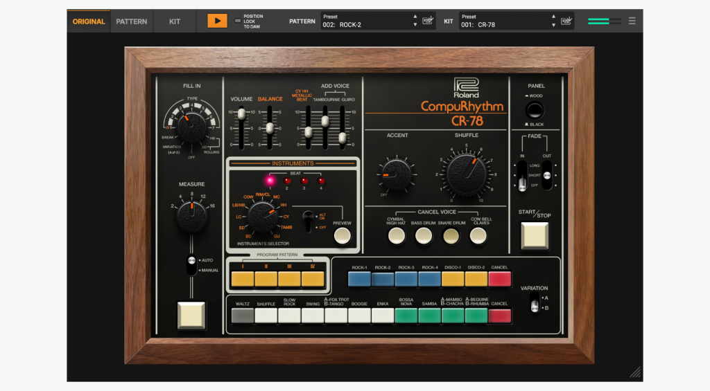 Roland CR-78 Plugin