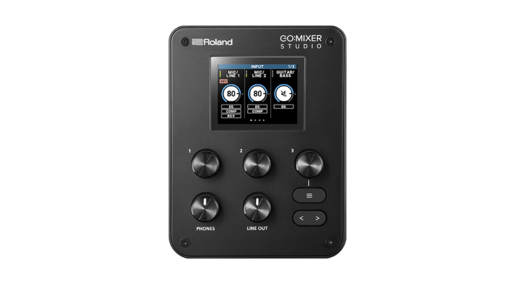 Roland GO:MIXER Studio Main