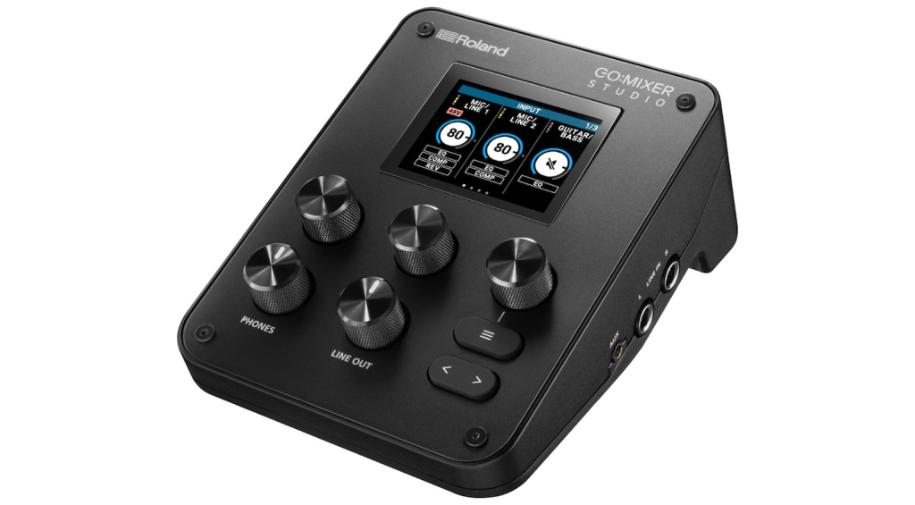 Roland GO:MIXER Studio Side angle