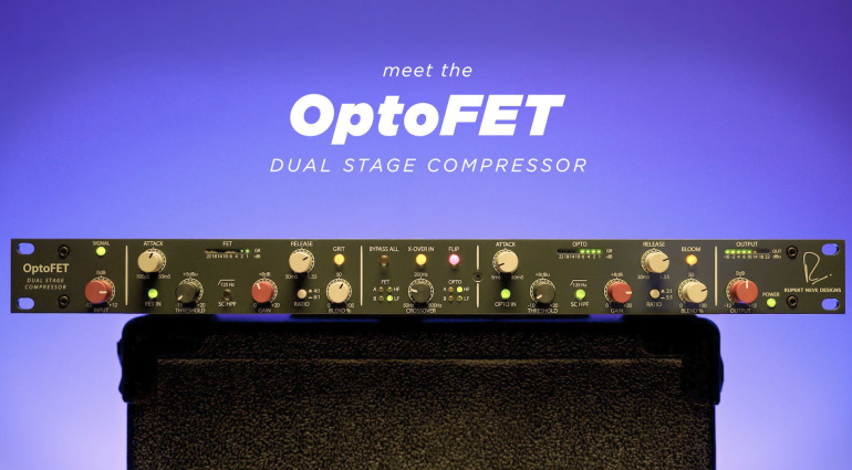 Rupert Neve Designs OptoFET: 2 Flexible Compression Flavours in 1