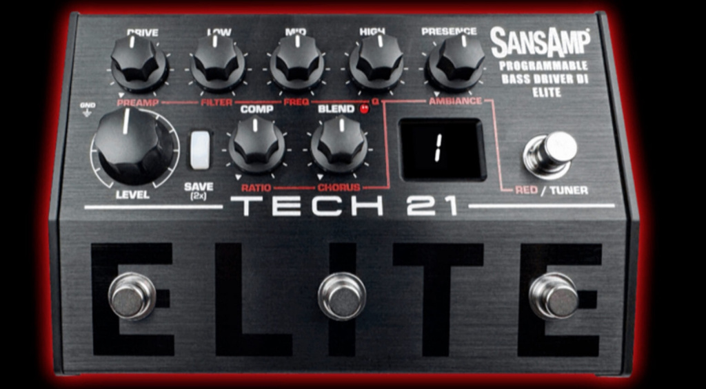 SansAmp Programmable Bass Driver ELITE