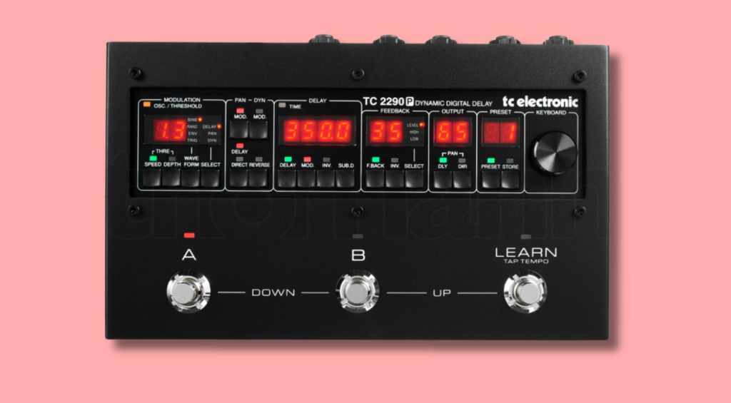 tc electronic delay pedal 