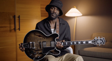Gibson Gary Clark Jr. ES-355 in Cobra Burst