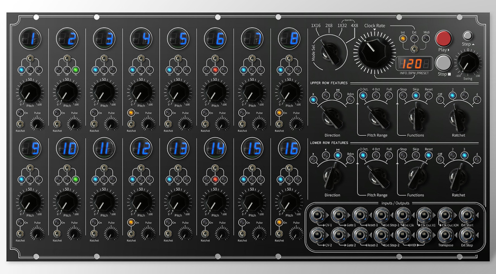 SynTesla Step Sequencer