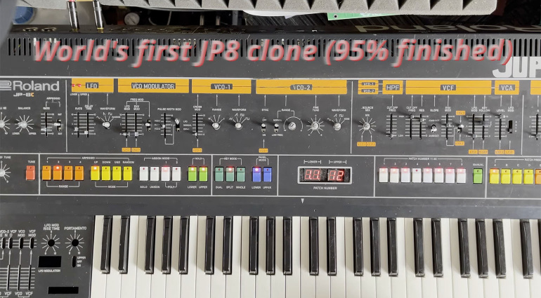 ACME Synth Works Jupiter-8 Clone teaser