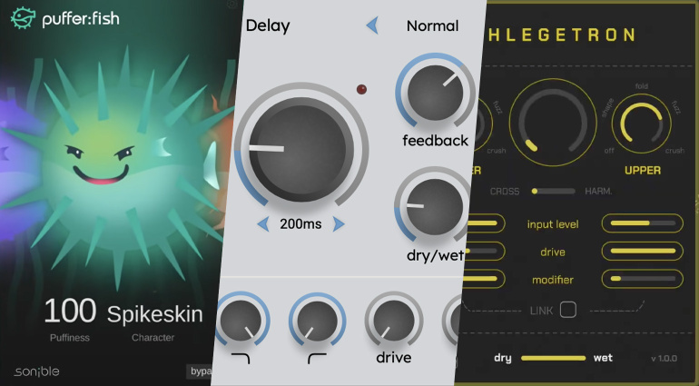 Puffer Fish, ÆLAPSE, Phlegetron: Free Plugins of the Week