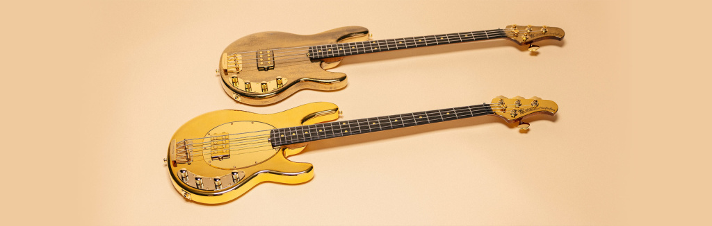 Music Man 50th Anniversary Stingray Gold