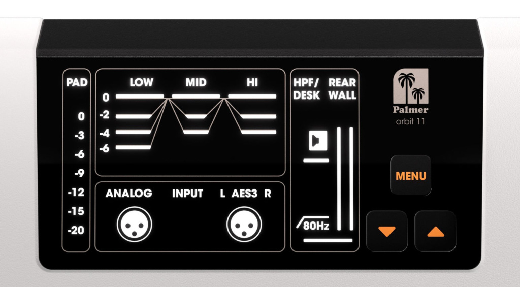 Palmer ORBIT 11 Control details