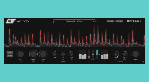 Evil Otto: This Free OTT Compressor from Audio Damage Instantly Adds Punch to Your Mix