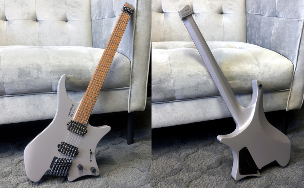 Boden Original NX 6 Neck-Thru Titanium Satin LE 