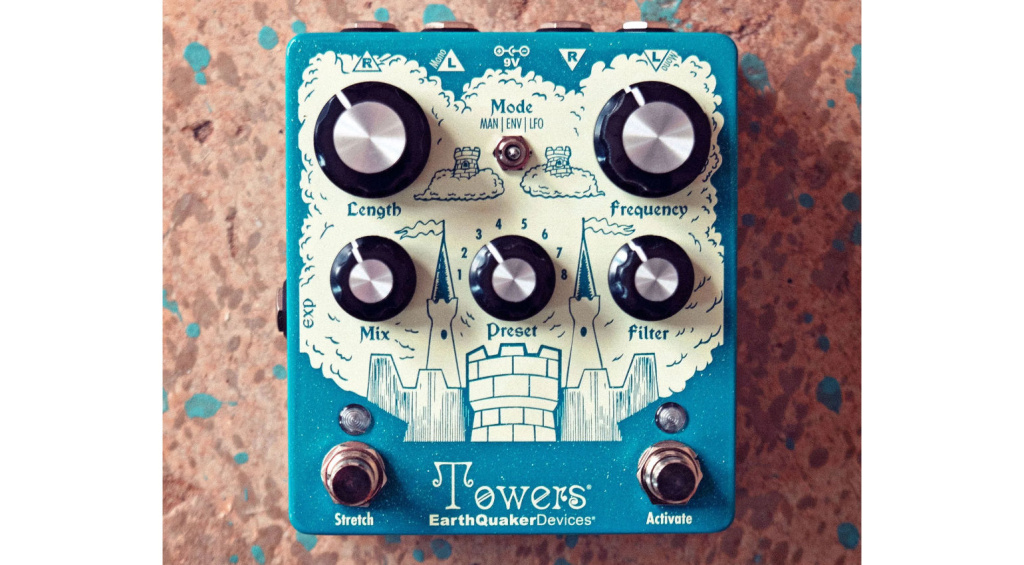 Diviértete con los filtros · Fuente: EarthQuaker Devices