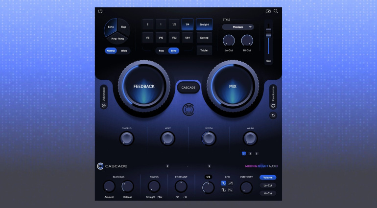 Mixing Night Audio Cascade: More Than a Delay Plugin for Real Sound Design in Your DAW