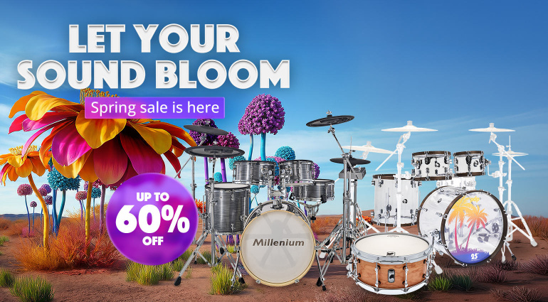 Thomann Spring Sale 2026: Electronic Drums, Acoustic Snare Drums, and More up to 60% off!