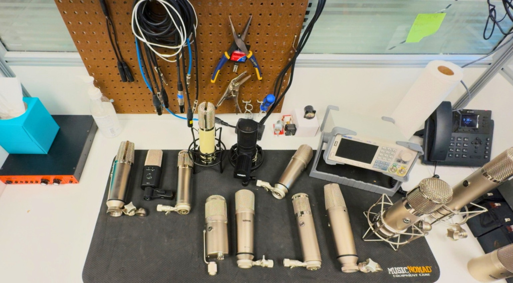 Microphone quality test