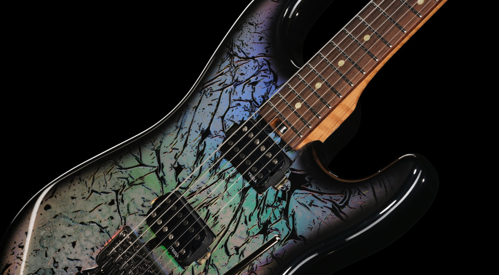 Harley Benton ST-80FR Holographic Pro