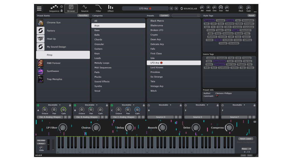 Initial Audio SourceLab