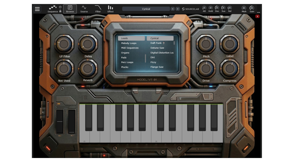 Initial Audio SourceLab