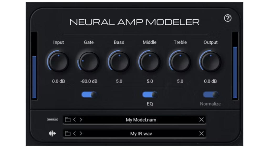 The official Neural Amp Modeler VST