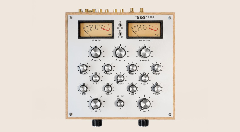 resør 2525 MFX: A Handcrafted Rotary DJ Mixer Focused on Pure Analog Sound