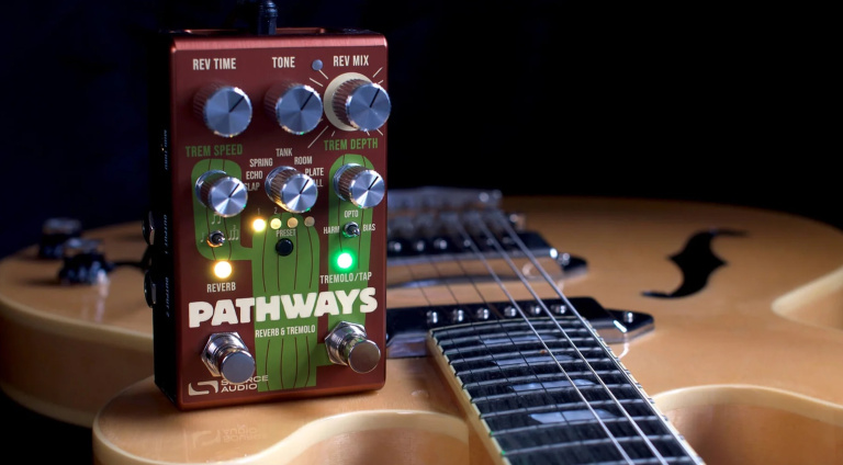 Source Audio Rear Source Audio Pathways: Classic Reverb & Tremolo - gearnews.com