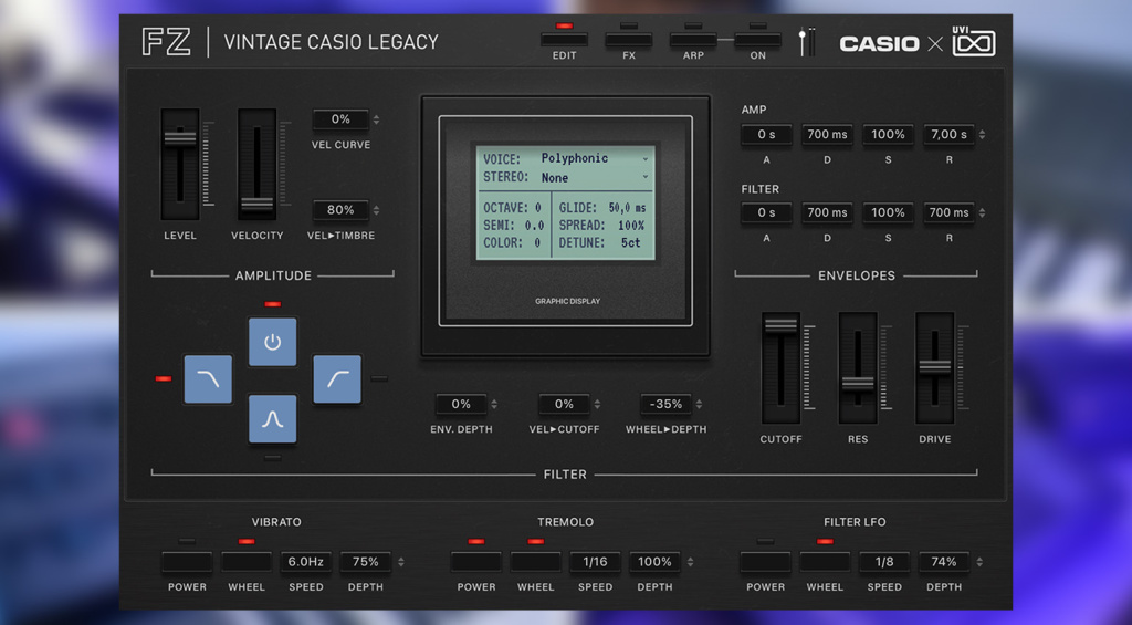 Vintage Casio Legacy FZ