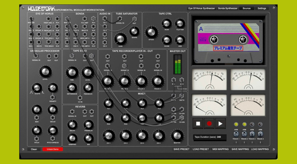 Giorgio Sancristoforo Homework: A Tape-Based Sound Lab That Feels More Like an Instrument