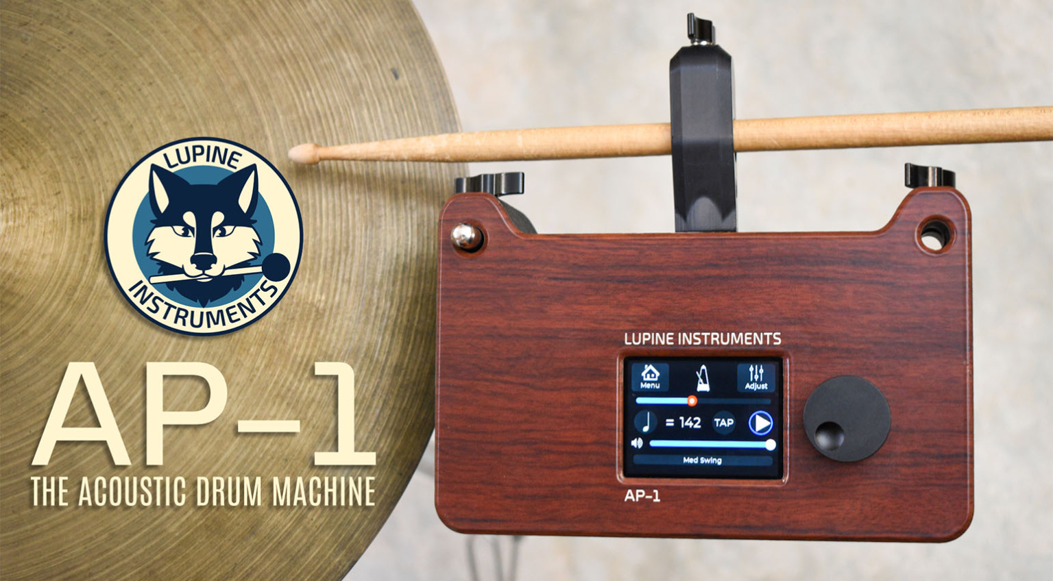 Lupine Instruments AP-1: An Acoustic Drum Machine?! - gearnews.com
