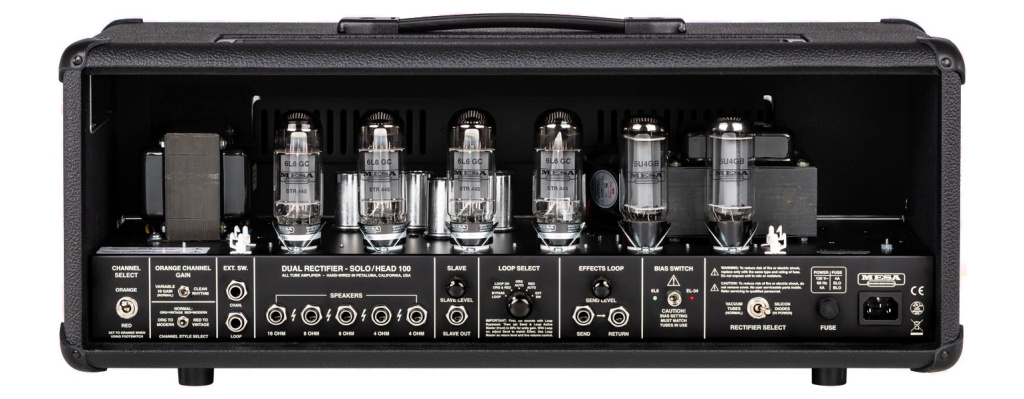 Mesa Boogie 90s Dual Rectifier back panel