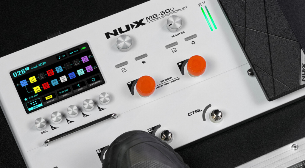 The white edition of the multi-effect