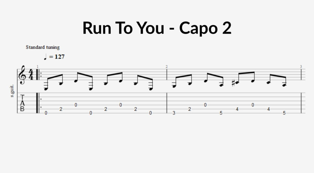 Run To You TAB gearnews 