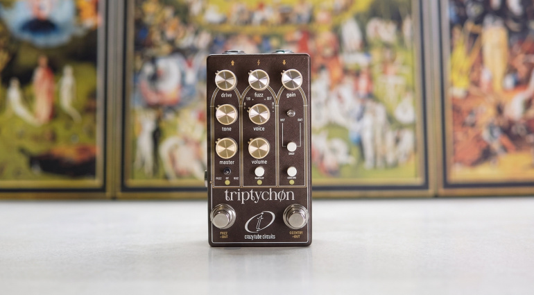 Crazy Tube Circuits Triptychon: 3-in-1 Fuzz Pedal Review