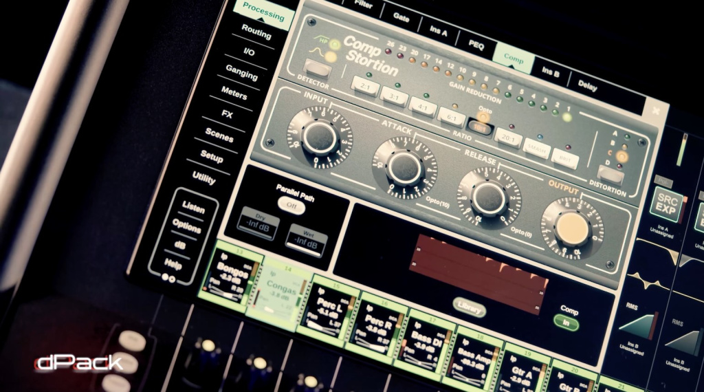 Allen & Heath Avantis Ultra Comp Stortion